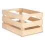 Boîte de rangement Bois de pin Marron naturel (21 x 16,5 x 31 cm)