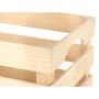 Boîte de rangement Bois de pin Marron naturel (21 x 16,5 x 31 cm)