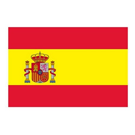 Autocollants Drapeau Espagne (1 ud)