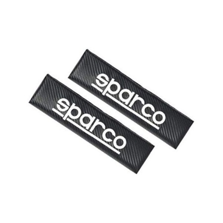 Coussinets de ceinture de sécurité Sparco Carbono 1206CB Carbone (2 uds)