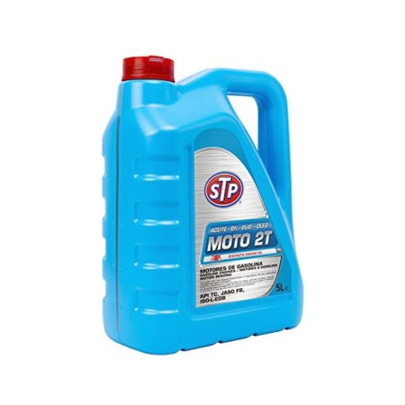 Huile lubrifiante pour moteur STP MOTO 2T (5 L)