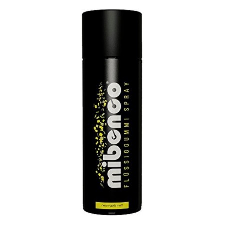 Caoutchouc liquide pour voitures Mibenco   Jaune 400 ml