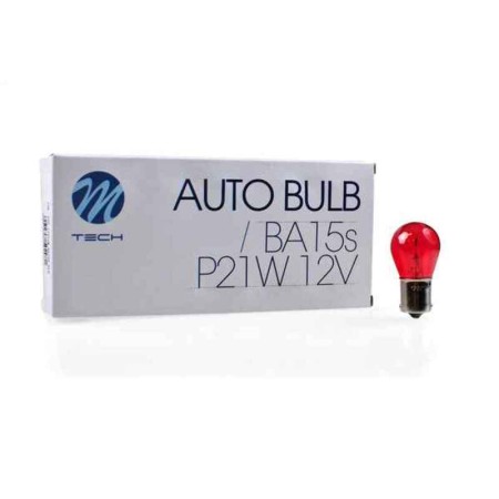 Ampoule pour voiture MTECZ38 M-Tech MTECZ38 P21W 21W 12V (10 pcs)