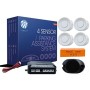 Détecteur de stationnement M-Tech CP7W 0,3 - 3 m Blanc 4 pcs