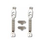 Cadenas pour coffre OCC Motorsport OCCRC005 Argenté Ressort