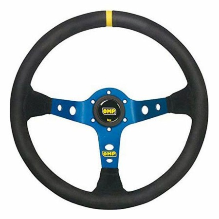 Volant Racing OMP Corsica Noir Cuir