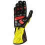 Gants de karting OMP KS-2 ART Taille L Jaune