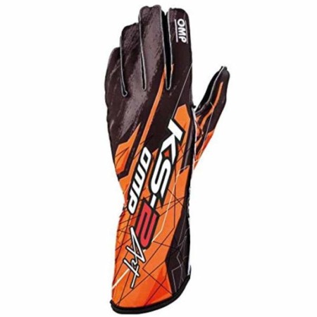 Gants de karting OMP KS-2 ART Orange Taille L