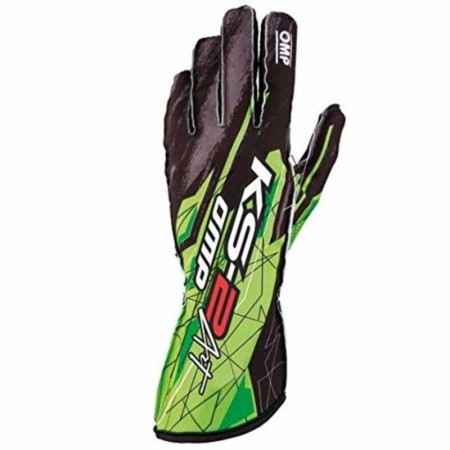 Gants de karting OMP KS-2 ART Taille L Vert