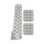Pédales SET OMP OA/1020 Aluminium (3 uds)