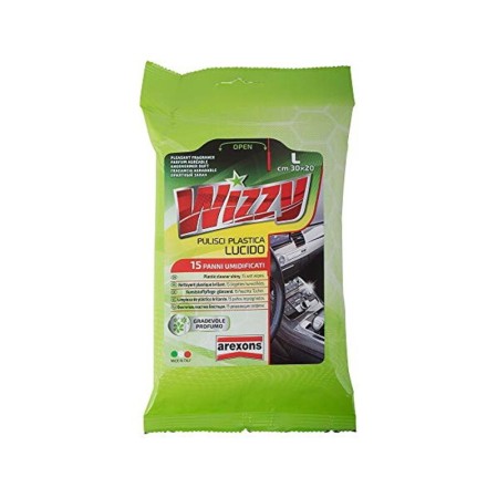 Sachets Lingettes Nettoyantes Stériles (Pack) Arexons Wizzy Plastique (15 uds)