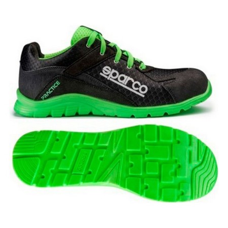 Chaussures de sécurité Sparco Practice 07517 Noir/Vert