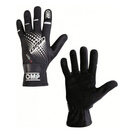 Gants de conduite pour hommes OMP MY2018 Noir