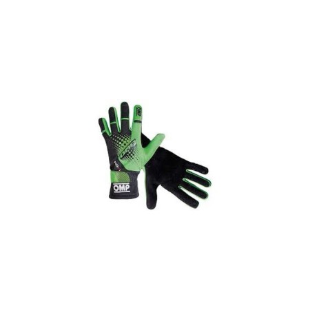 Gants de conduite pour hommes OMP MY2018 Noir