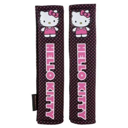 Coussinets de ceinture de sécurité HELLO KITTY CS4 Noir