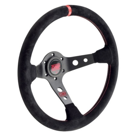 Volant Racing OMP Corsica Noir/Rouge Ø 35 cm