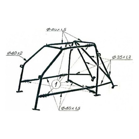 Cage roulante OMP AB/106/126