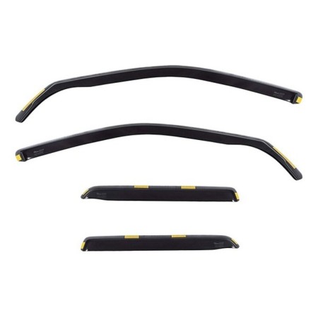 Déflecteur de vent HEKO 25331 5D Frontal 4 pcs Arrière