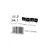 Jeu de centrage de la jante Momo MOMCENT4PC72541 CB 72,2 4 uds CB 54,1