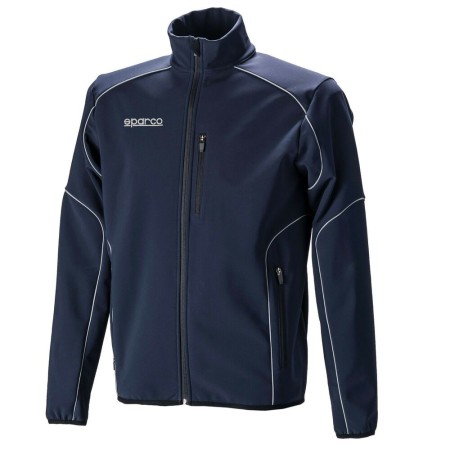 Veste Coupe-Vent Sparco S02404BM3L Blue marine (Taille L)