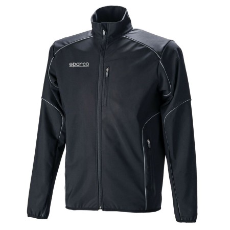 Veste Coupe-Vent Sparco S02404NR1S Noir Taille S