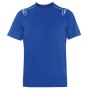 T-shirt à manches courtes homme Sparco S02408AZ3L Bleu Taille L