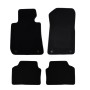 Set de tapis de voitures OCC Motorsport ELEGANCE Noir