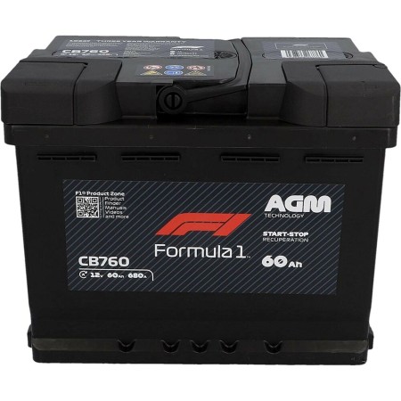 Batterie de voiture FORMULA 1 F110867 12 V 60 Ah 680 A