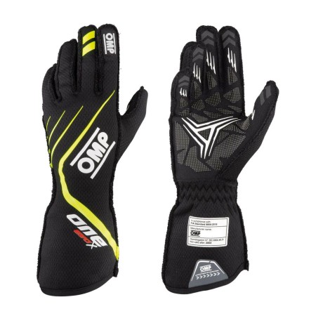 Gants de conduite pour hommes OMP ONE EVO Noir Taille M