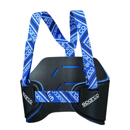Protection des côtes Sparco PRO K-4 Noir/Bleu (Taille L)