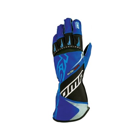 Gants OMP KS-2R Bleu (Taille S)