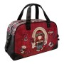 Sac de Voyage Gorjuss Mary Rose Noir Bordeaux (50 x 31 x 23 cm)