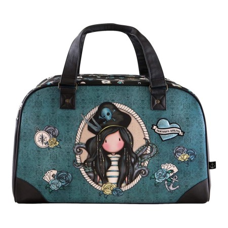 Sac Gorjuss Black Pearl Noir Turquoise