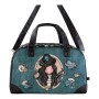 Sac Gorjuss Black Pearl Noir Turquoise