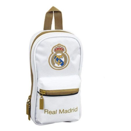 Plumier sac à dos Real Madrid C.F. 19/20 Blanc Noir