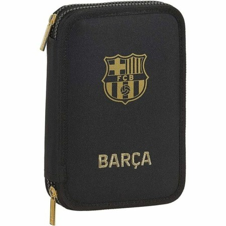 Pochette crayons Double F.C. Barcelona 20/21 Noir (34 Pièces)