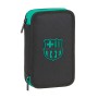 Plumier double F.C. Barcelona Noir (28 pcs)