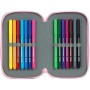 Pochette crayons Double Glow Lab Best Friends Rose (28 pcs)