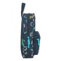 Plumier sac à dos Benetton Dot Com Blue marine (33 Pièces)