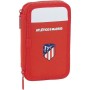 Plumier double Atlético Madrid Blanc Rouge (28 pcs)