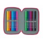 Pochette crayons Double BlackFit8 Rose (28 pcs)