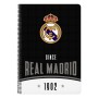 Cahier à Spirale Real Madrid C.F. Noir A4