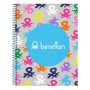 Carnet Benetton Multicouleur A4