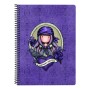 Cahier à Spirale Gorjuss Sea Nixie Violet A5