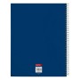 Cahier à Spirale Safta A4 Blue marine