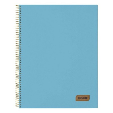 Cahier à Spirale Safta Bleu A4