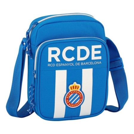 Sac bandoulière RCD Espanyol Bleu Blanc (16 x 22 x 6 cm)