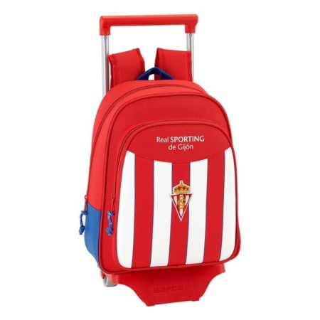 Cartable à roulettes 705 Real Sporting de Gijón (27 x 10 x 67 cm)