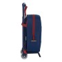 Cartable à roulettes 805 F.C. Barcelona 20/21 Bordeaux Blue marine