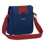 Sac bandoulière F.C. Barcelona 20/21 Bordeaux Blue marine (17 x 21 x 6 cm)